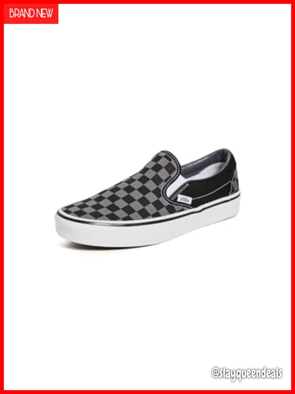Vans Classic Slip-On Unisex Sneakers Checkered Skate Shoes